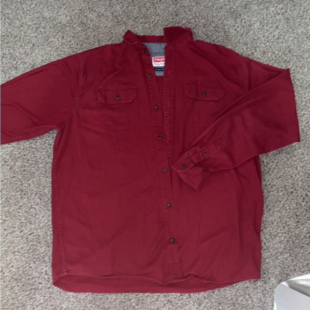 Wrangler Comfort Flex Button Up